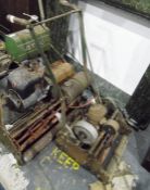 Vintage petrol driven lawnmower