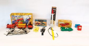 Auercetti missile Tor, a Jetex racing car, a plast