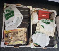 Two boxes of Scalextric to include large quantity