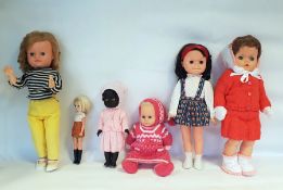 Collection of 1960's/70's dolls (one box)