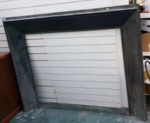 Cast iron fire surround, 163cm