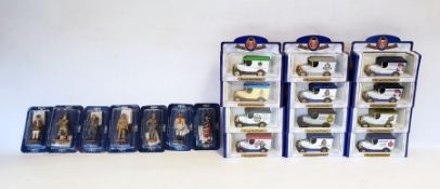 Collection of Delprado figures in a military unifo