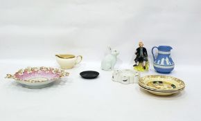 Herend scallop-shaped ashtray, a Russian china mod