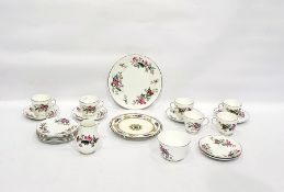 Wedgwood china 'Sandon' pattern teaset for six peo