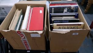 Quantity of books related to the Alfa Romeo motor