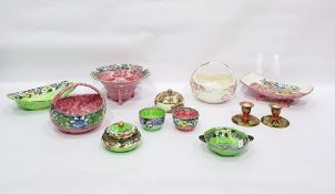 Quantity of Maling lustreware