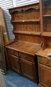 Modern pine dresser, 95cm wide