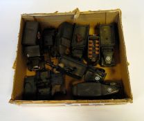 Assorted military vehicles to include Solido 'Char