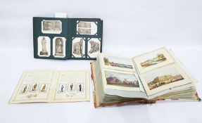 Postcard album,  'Uniforms of the Territorial Army