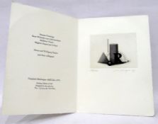 Friedrich Meckseper  Etching  