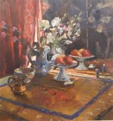 Jane Corsellis (1940) NEAC, RBA, ARWA, ARWS)  Oil on canvas 
