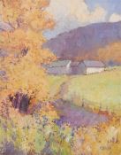 Roy Hewish (1929) Acrylic on board 