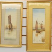 Four 19th century watercolour drawings 