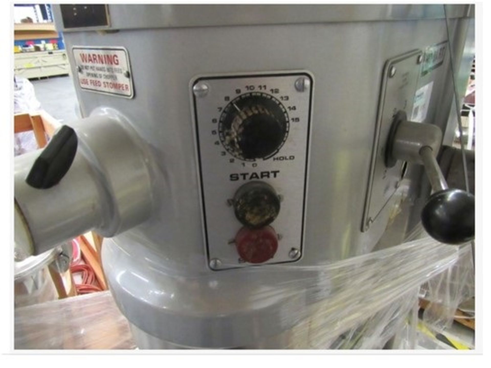 Hobart H-600T Mixer. Mixer, approx. 60qt bowel, 200v, 3ph. SN# 11-481-701. Asset# WP8414. Asset - Image 2 of 3