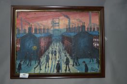 Framed Oil on Canvas 