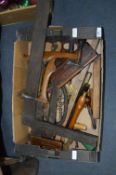 Collection of Carpentry Tools; Plains, Spirit Leve