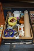 Pottery Jugs, Biscuit Barrel, Plant Pots, Tie Pres