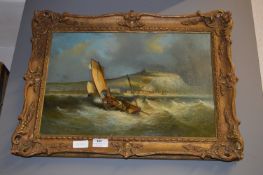 Gilt Framed Oil on Board 