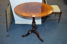 Victorian Mahogany Oval Topped Occasional Table