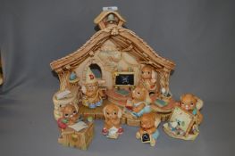 Pendelfin Model School and Seven Figures