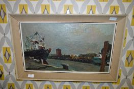 Framed Oil on Board 