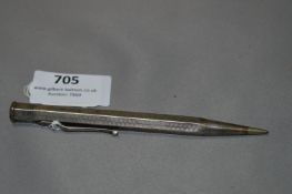 Sterling Silver Propelling Pencil Case