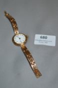9cT Gold Ladies Wristwatch
