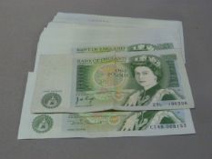 Forty English One Pound Notes Jo Page