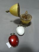 Enameled Egg Table Lighter 