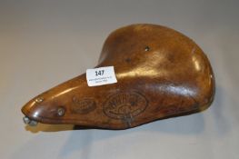 Norwex Leather Bicycle Saddle No.04