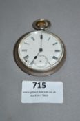Hallmarked Silver Pocket Watch
