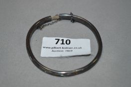 Small Silver Bangle