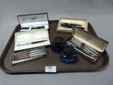 Collection of Parker Pens and Inks
