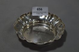 Hallmarked Silver Dish - Sheffield 1977, Approx 74
