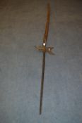 18th Century Ceremonial Halberd with Pole