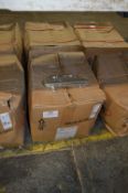 *Two Boxes Containing 50 Aluminium Door Handles