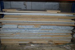 *Pallet of High Gloss White Kitchen Unit Component