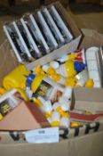 *Box Containing Double Sockets, PVA Glue, Fixings,