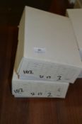 *Five Boxes of New Glasses Frames Model 102