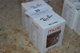 *Two Ray Ban Mini Speakers