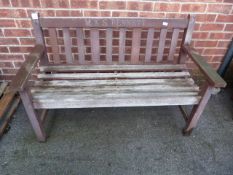 Wooden Garden Bench