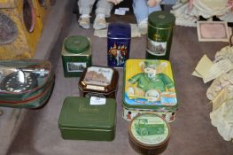 Seven Harrods Knightsbridge Tins