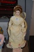Franklin Heirloom Porcelain Doll