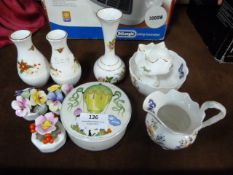 Aynsley Pottery and Villeroy Bosch Ornaments etc.