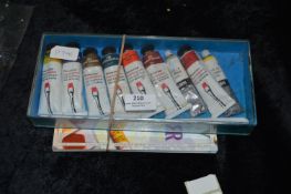 Oil Paints and a Watercolour Book