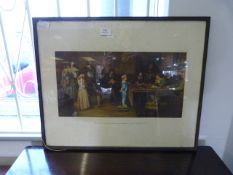 Framed Coloured Print 