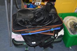 Two Cases and Contents of Bedding and Various Shop