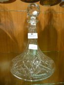 Crystal Ships Decanter