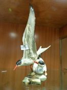 German Pottery Figurine 