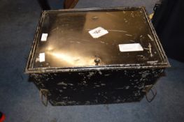 Black Metal Deeds Box